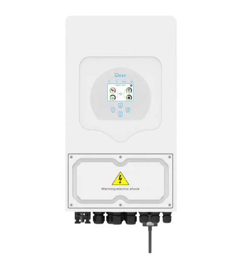 Гібридний інвертор SUN-06K-SG05LP1-EU Deye WiFi (6 kW, 1 фаза, 2 MPPT, LV) Deye-inv-6kw фото